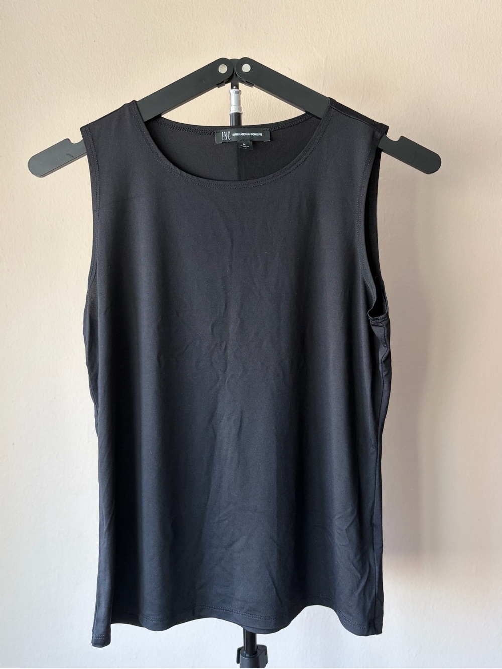 INC International Concepts Black Tank Top Size
Medium